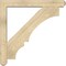 Ekena Millwork Balboa Craftsman Rough Sawn Bracket w/ Offset Brace, Douglas Fir, 6"W x 40"D x 40"H BKT0604X40X40BOA04RDF - alternate 4